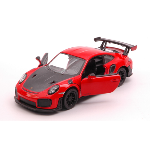PORSCHE 911 RS GT2 RS (991) RED cm12 Kinsmart Modellismo Giocattolo Modellino