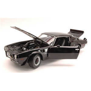 PONTIAC FIREBIRD TRANS AM 1972 BLACK 1:18 Welly Auto Stradali Modellino