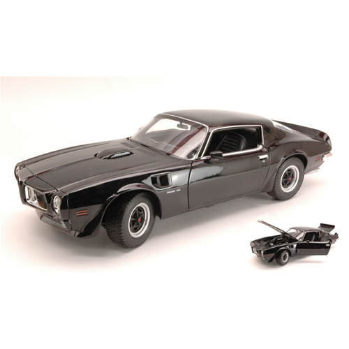 PONTIAC FIREBIRD TRANS AM 1972 BLACK 1:18 Welly Auto Stradali Modellino