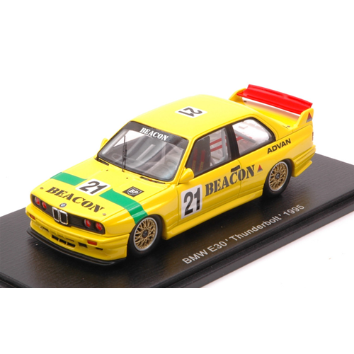 BMW E30 N.21 THUNDERBOLT 1995 1:43 Spark Model Auto Competizione Modellino