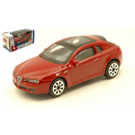 ALFA ROMEO BRERA 2005 RED 1:43 Burago Auto Stradali Modellino