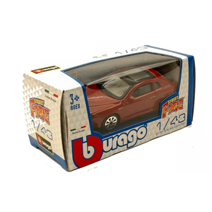 ALFA ROMEO BRERA 2005 RED 1:43 Burago Auto Stradali Modellino
