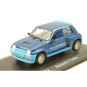 RENAULT 5 TURBO 1982 BLUE 1:32 Burago Auto Stradali Modellino