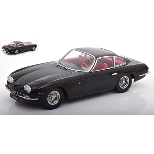 LAMBORGHINI 400 GT 2+2 1965 BLACK 1:18 KK Scale Auto Stradali Modellino