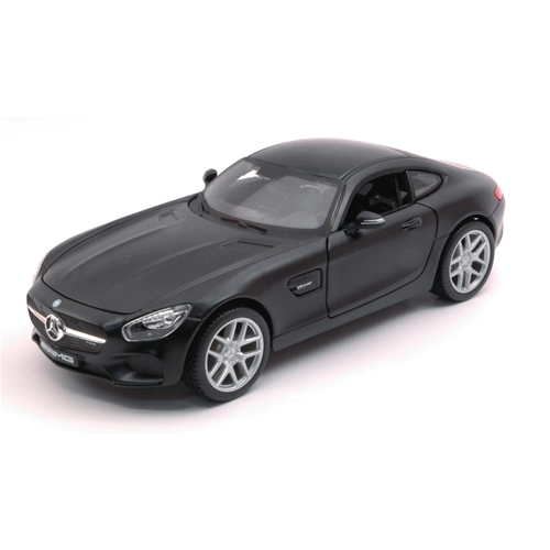 MERCEDES BENZ AMG GT-S 2014 DULL BLACK COLLECTION 1:24 Maisto Auto Stradali Modellino