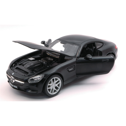 MERCEDES BENZ AMG GT-S 2014 DULL BLACK COLLECTION 1:24 Maisto Auto Stradali Modellino