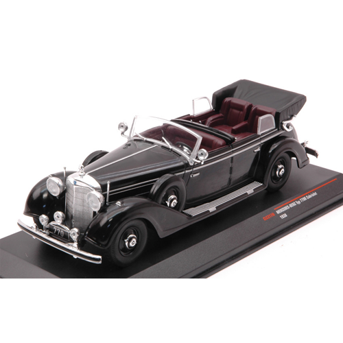 MERCEDES 770K SPECIAL ROADSTER 1938 BLACK 1:43 Ixo Model Auto d'Epoca Modellino