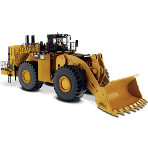 CAT 994K WHEEL LOADER YELLOW 1:50 Diecast Master Mezzi Industriali Modellino