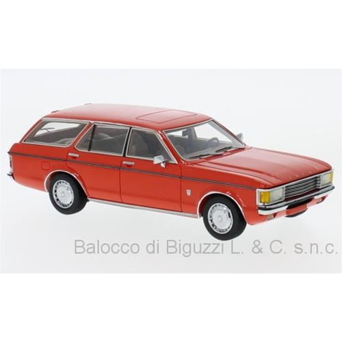 FORD GRANADA TURNIER 1972 LIGHT RED 1:43 Neo Scale Models Auto Stradali Modellino