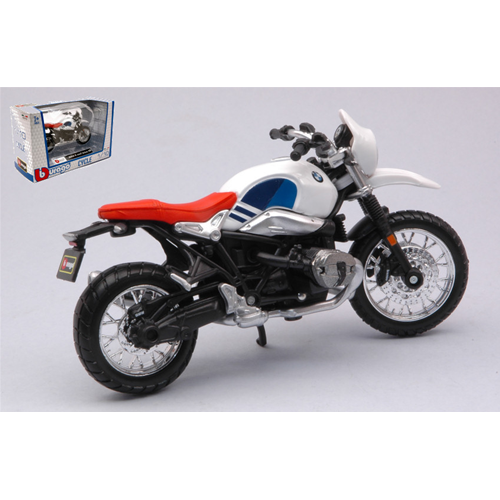 BMW R NINE T URBAN GS 2018 1:18 Burago Moto Modellino