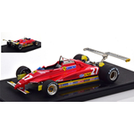 FERRARI 126 C2 N.27 LONG BEACH 1982 GILLES VILLENEUVE 1:18 Gp Replicas Formula 1 Modellino