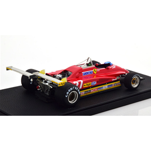 FERRARI 126 C2 N.27 LONG BEACH 1982 GILLES VILLENEUVE 1:18 Gp Replicas Formula 1 Modellino