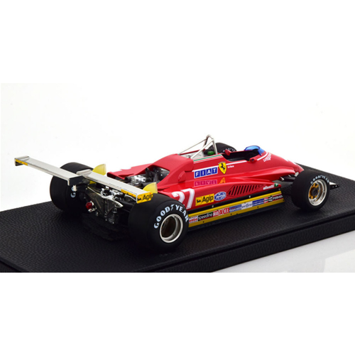 FERRARI 126 C2 N.27 LONG BEACH 1982 GILLES VILLENEUVE 1:18 Gp Replicas Formula 1 Modellino