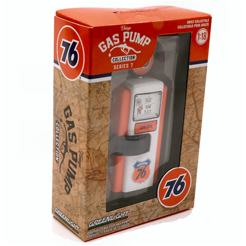 POMPA BENZINA UNION 76 VINTAGE GAS PUMPS SERIES 7 1:18 Greenlight Art.Vari Modellino
