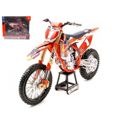 KTM 450SX-F RED BULL N.1 RYAN DUNGEY 1:10 New Ray Moto Modellino