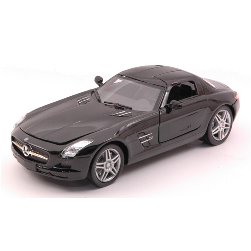 MERCEDES SLS AMG 2010 BLACK 1:24 New Ray Auto Stradali Modellino