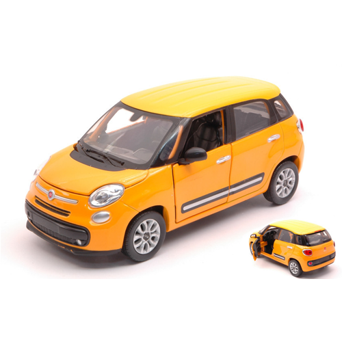 FIAT 500L 2013 YELLOW 1:24 New Ray Auto Stradali Modellino
