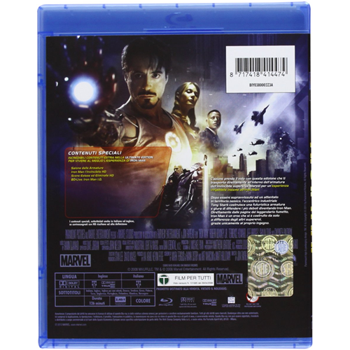 Iron Man  [Blu-Ray Nuovo]