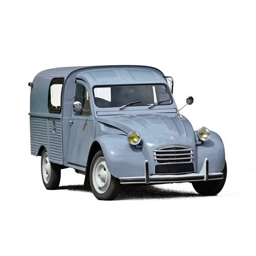 CITROEN 2CV FOURGONNETTE AK350 1966 NEVE BLUE 1:18 Norev Auto Stradali Modellino