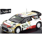 CITROEN DS3 WRC N.3 ARGENTINA MEEKE-NAGLE 1:43 Editoria Auto Rally Die Cast Modellino