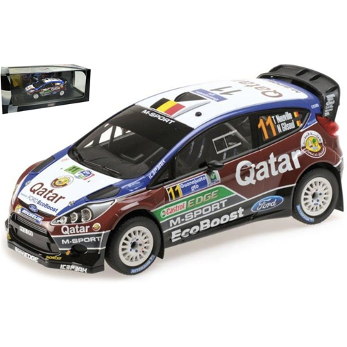 FORD FIESTA RS WRC N.11 RALLY ITALIA NEUVILLE-GILSOUL 1:43 Editoria Auto Rally Modellino