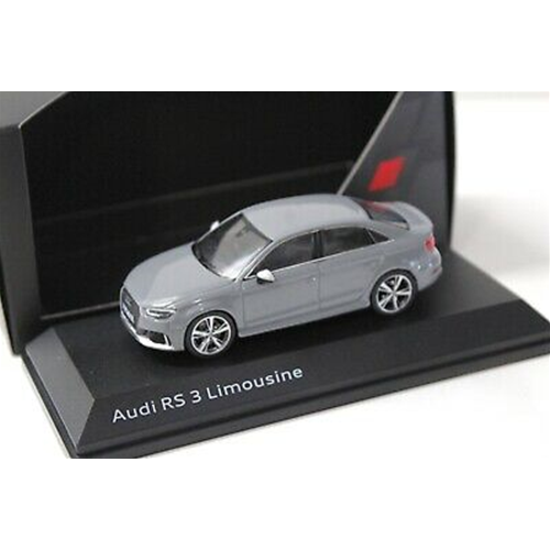 AUDI RS 3 SEDAN NARDO 2016 GREY 1:43 Norev Auto Stradali Modellino