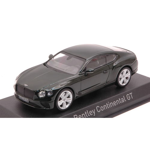 BENTLEY CONTINENTAL GT 2018 BRITISH RACING GREEN 4 1:43 Norev Auto Stradali Modellino