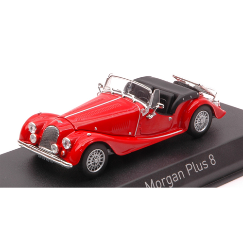MORGAN PLUS 8 1980 RED 1:43 Norev Auto Stradali Modellino