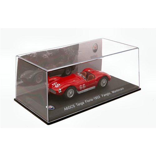 MASERATI A6GCS N.66 3rd TARGA FLORIO 1953 FANGIO-MANTOVANI 1:43 Editoria Auto Competizione Modellino