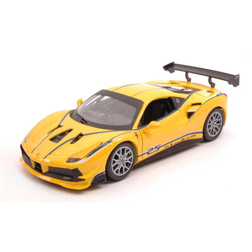 FERRARI 488 CHALLENGE N.25 RACING 2017 1:24 Burago Auto Competizione Modellino