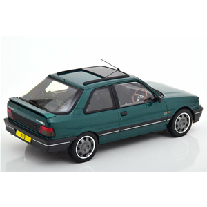 PEUGEOT 309 GTi 1991 GOODWOOD GREEN 1:18 Norev Auto Stradali Modellino