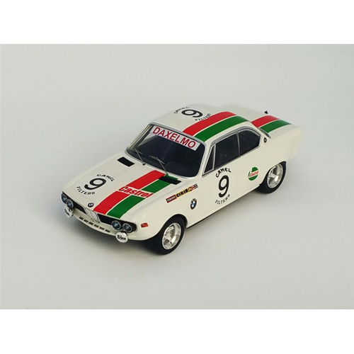 BMW 2800 CS N.9 24H OF SPA 1971 MOORKENS-HAXHE 1:43 Trofeu Auto Competizione Modellino
