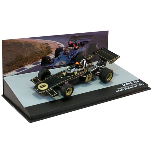 LOTUS FORD 72D EMERSON FITTIPALDI 1972 N.8 BRITISH GP 1:43 Editoria Formula 1 Modellino