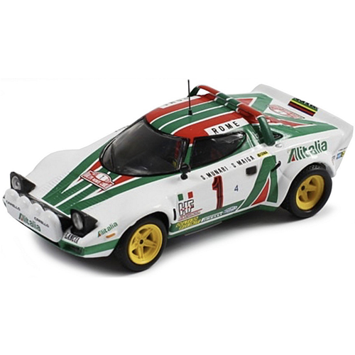 LANCIA STRATOS HF N.1 RALLY MONTE CARLO 1977 MUNARI-MAIGA 1:43 Editoria Auto Rally Modellino