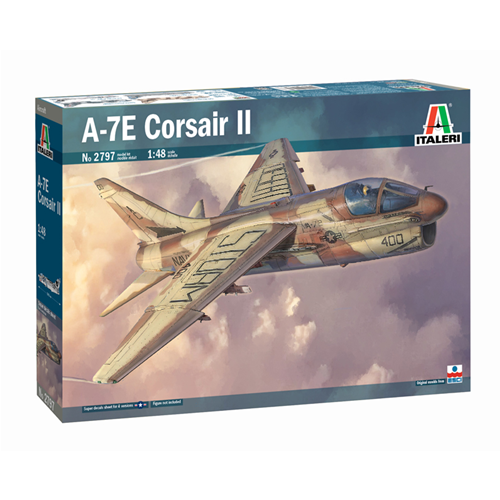 A-7E CORSAIR II KIT 1:48 Italeri Kit Aerei Die Cast Modellino