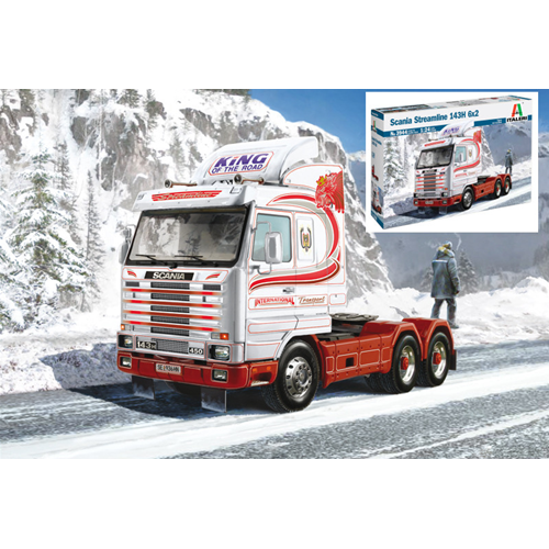 SCANIA STREAMLINE 143 H 6x2 KIT 1:24 Italeri Kit Camion Modellino