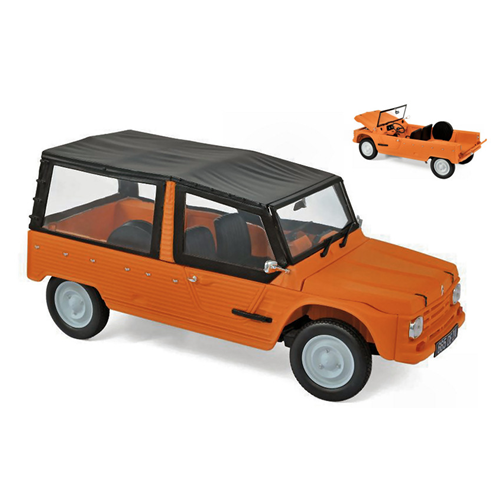 CITROEN MEHARI 1970 ORANGE 1:18 Norev Auto Stradali Modellino