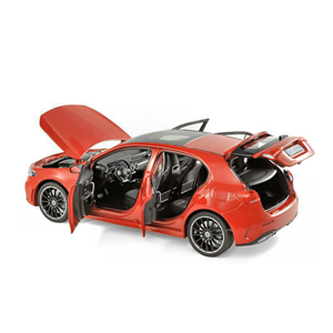 MERCEDES A-KLASSE 2018 RED 1:18 Norev Auto Stradali Modellino