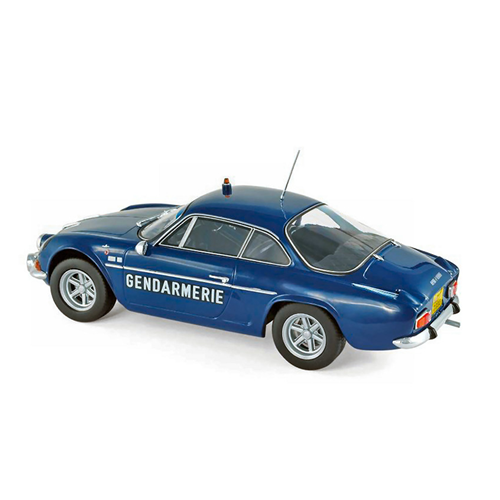ALPINE RENAULT A110 1600S 1971 GENDARMERIE 1:18 Norev Forze dell'Ordine Modellino