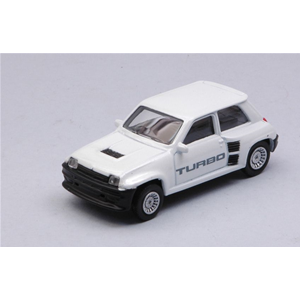 RENAULT 5 TURBO 1980 WHITE 1:64 Norev Auto Stradali Modellino