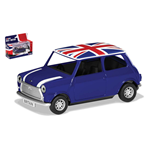 MINI COOPER 1300 1970 BEST OF BRITISH BLUE WHITE UK FLAG 1:36 Corgi Auto Stradali Die Cast Modellino