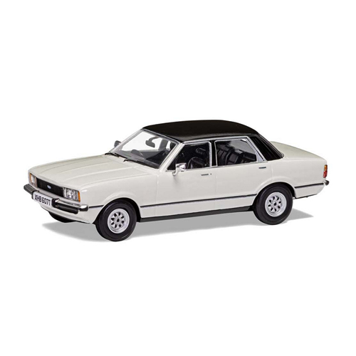 FORD CORTINA Mk 4 GL 1978 DIAMOND WHITE 1:43 Vanguards Auto Stradali Modellino