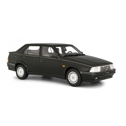 ALFA 75 2.0 T.S. 1987 BLACK 1:18 Laudo Racing Auto Stradali Modellino