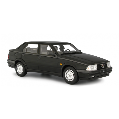 ALFA 75 2.0 T.S. 1988 BLACK 1:18 Laudo Racing Auto Stradali Modellino