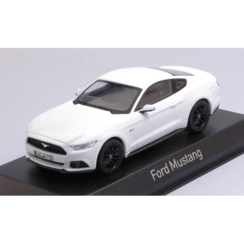 FORD MUSTANG 2016 WHITE 1:43 Norev Auto Stradali Modellino