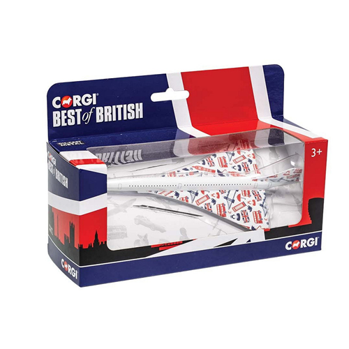 CONCORDE BEST OF BRITISH mm 185 Corgi Aerei Modellino
