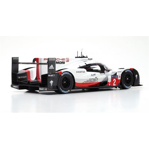 PORSCHE 919 HYBRID N.2 WINNER LE MANS 2017 BERNHARD-BAMBER-HARTLEY 1:12 Spark Model Auto Competizione Modellino