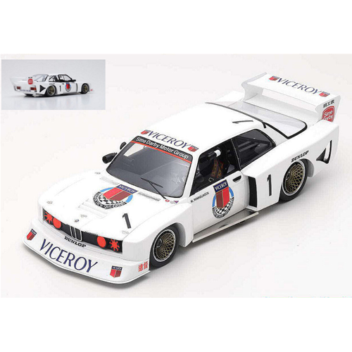 BMW 320 N.1 GR5 WINNER MACAU GUIA RACE 1981 MANFRED WINKELHOCK 1:18 Spark Model Auto Competizione Modellino