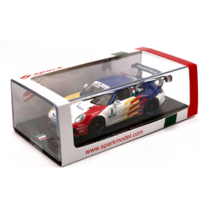 PORSCHE 911 GT3 N.8 WINNER MONZA CUP ITALIA 2019 DIEGO BERTONELLI 1:43 Spark Model Auto Competizione Modellino