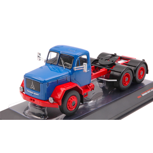 MAGIRUS DEUTZ JUPITER 6X6 3 ASSI 1964 BLUE/RED 1:43 Ixo Model Camion Modellino